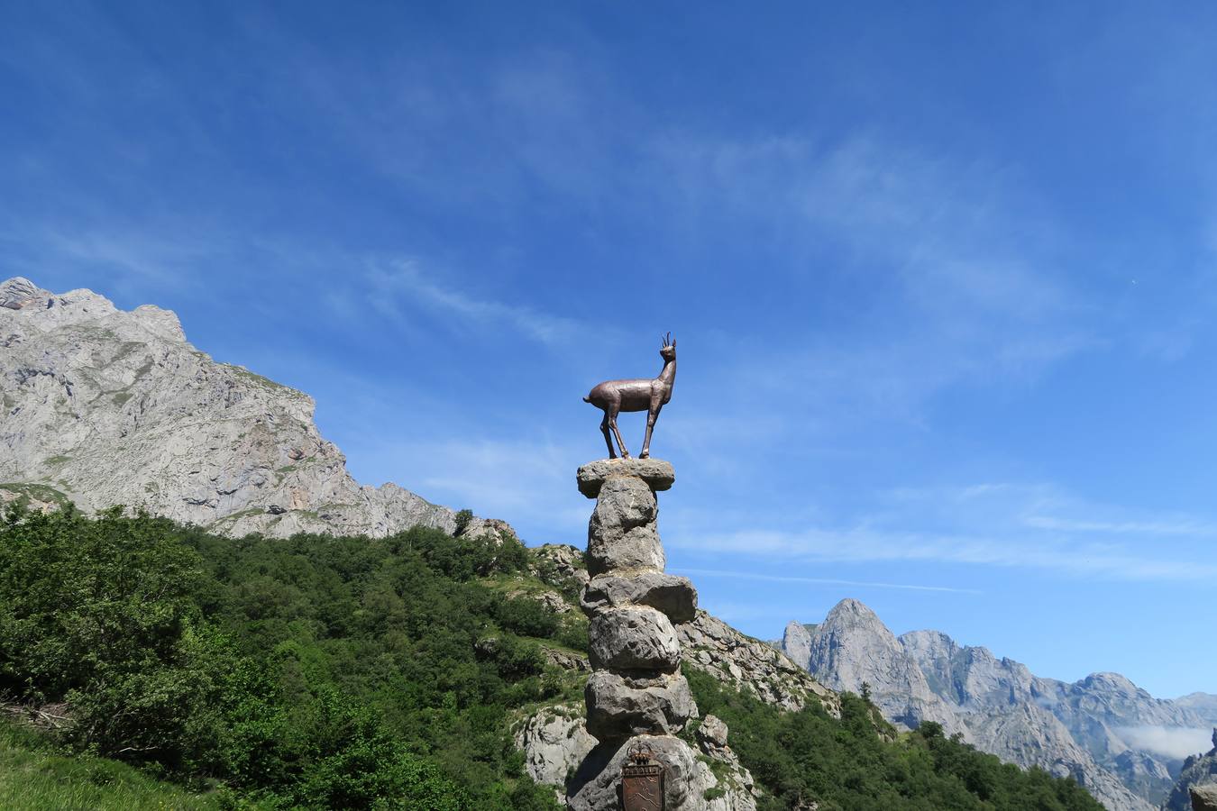 Mirador del Tombo en el Valle de Valdeón.