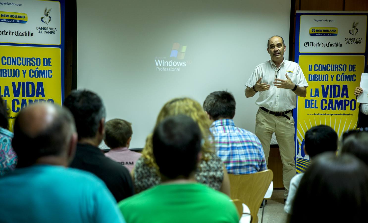 Los trabajos plasman una visión positiva sobre el campo, la agricultura y el medio ambiente