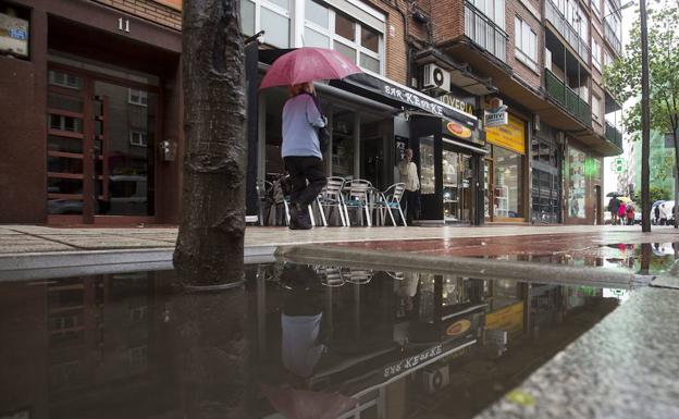 Tormentas en la ciudad de Valladolid.