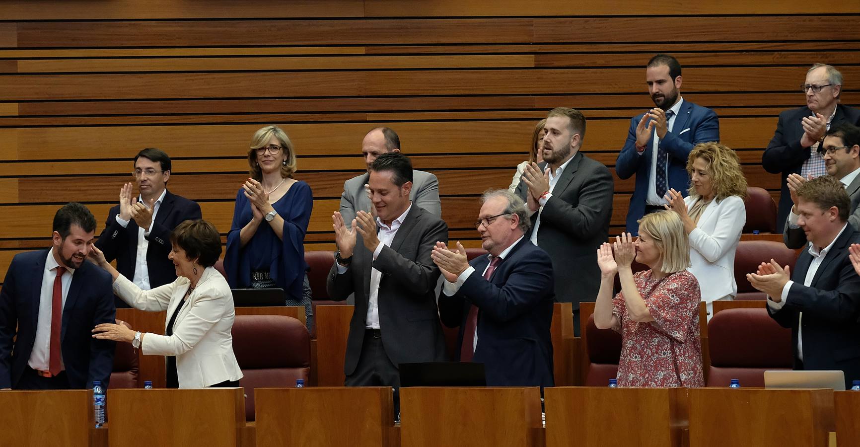 En su intervención, Juan Vicente Herrera ha defendido el acuerdo firmado con el sector, los grupos parlamentarios y el diálogo social de cara a la nueva PAC