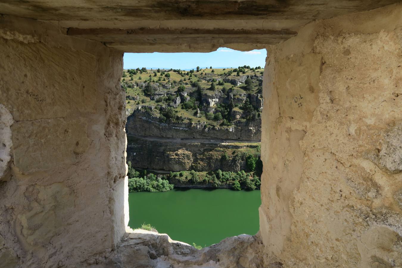 Hoces del Duratón desde la ermita de San Frutos.