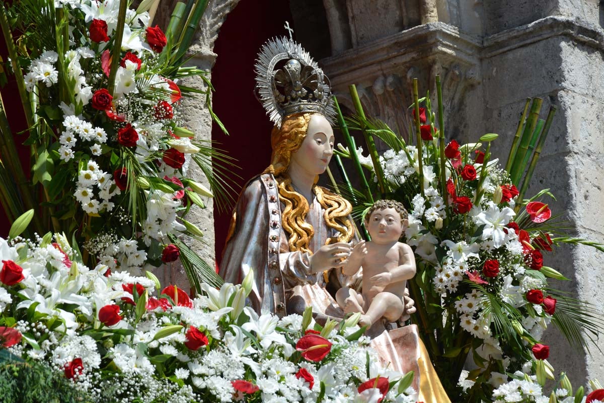 Fotos: Ofrenda Floral a Santa María La Mayor