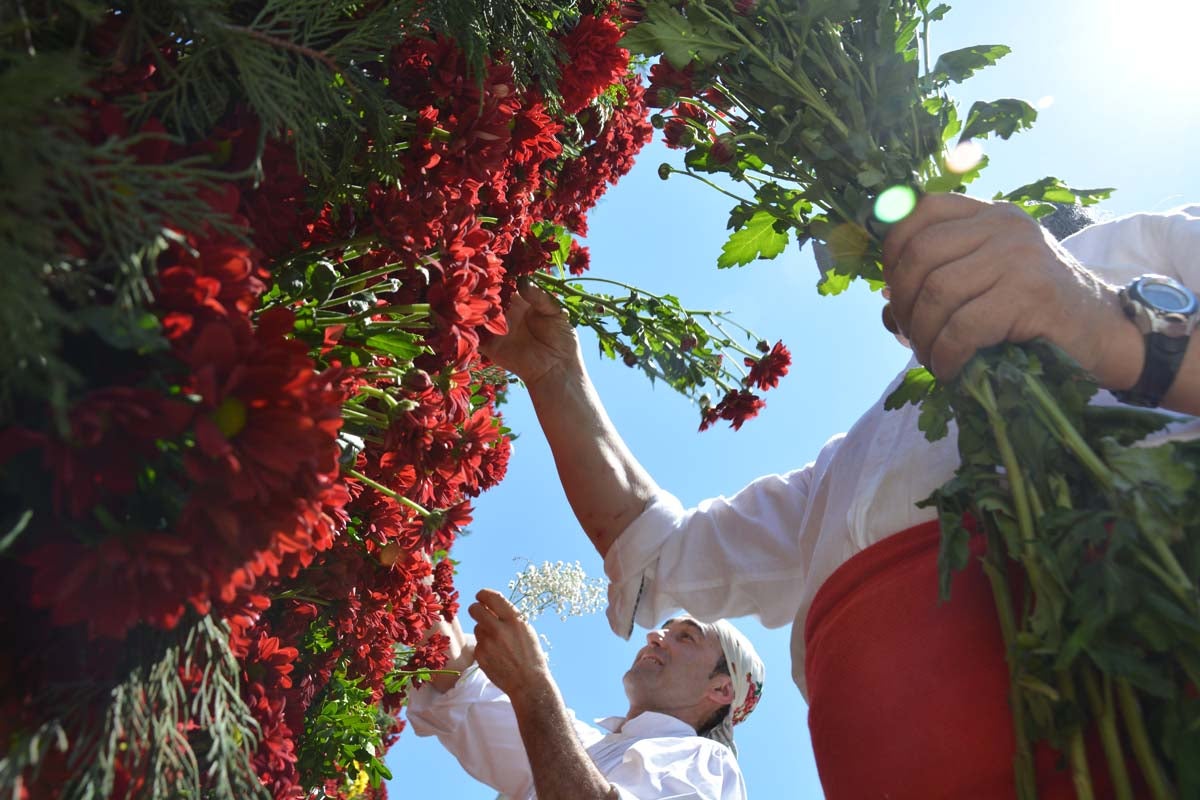 Fotos: Ofrenda Floral a Santa María La Mayor