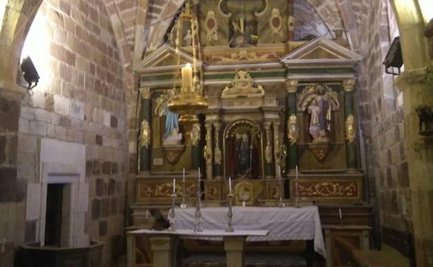 Interior de la iglesia