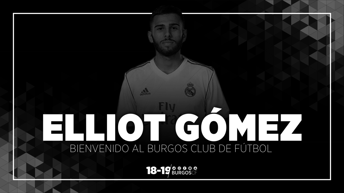 El Burgos CF cierra la cesión del madridista Elliot Gómez