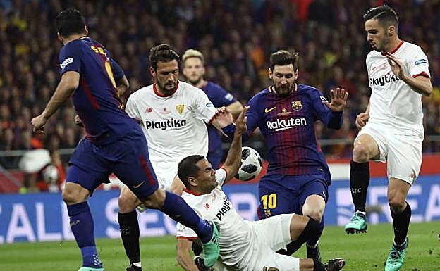 El Barcelona-Sevilla de la última final de Copa. 