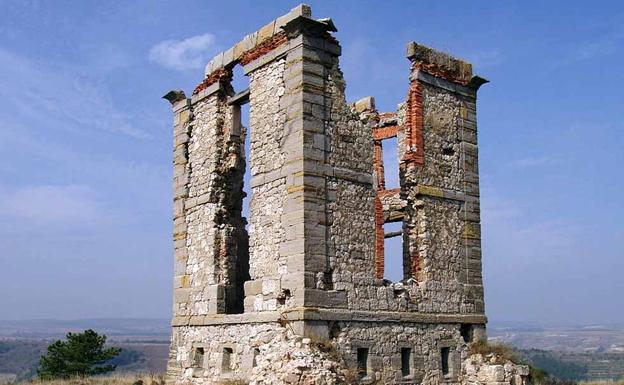 Torre del telégrafo óptico en Prádanos de Bureba-Briviesca