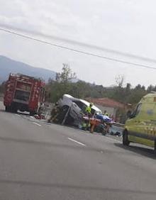 Imagen secundaria 2 - Fallece un vallisoletano en un accidente en la N-111 en Logroño