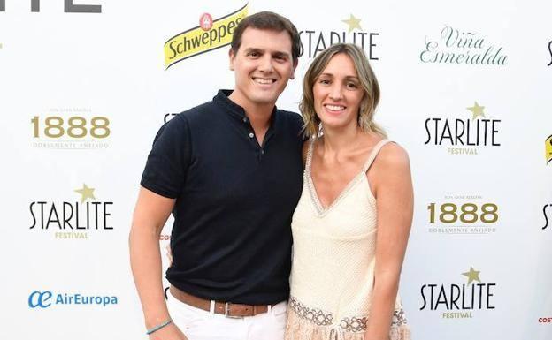 Albert Rivera y Beatriz Tajuelo. 