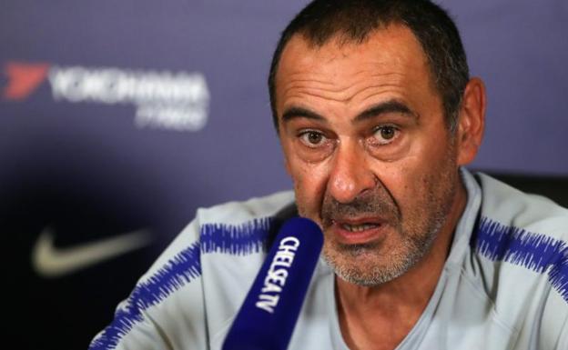 Maurizio Sarri, técnico del Chelsea. 