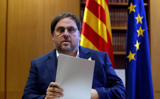 Oriol Junqueras, exvicepresidente de la Generalitat de Cataluña.