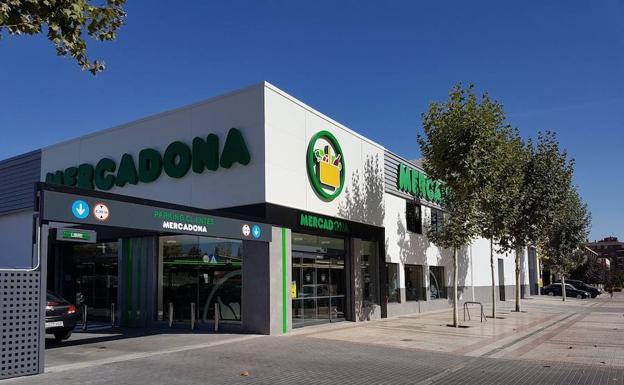 Mercadona en Salamanca. 