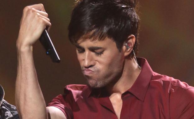 Enrique Iglesias, en un concierto. 