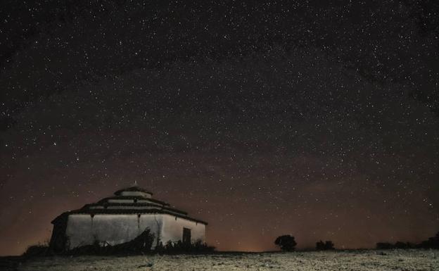 Perseidas en Tierra de Campos, en Barcial de la Loma, Valladolid. 