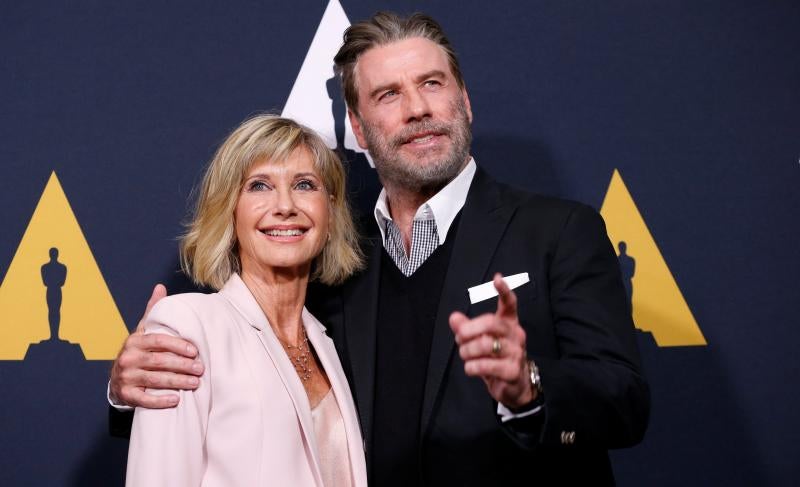 Fotos: John Travolta y Olivia Newton-John protagonizan el reencuentro de &#039;Grease&#039;