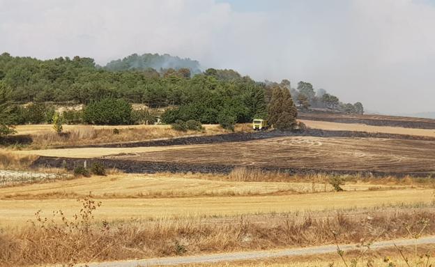 Imagen principal - Imágenes del incendio