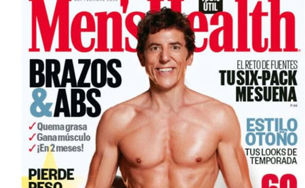 Portada de 'Men's Health' con Manel Fuentes y su cambio de figura. 