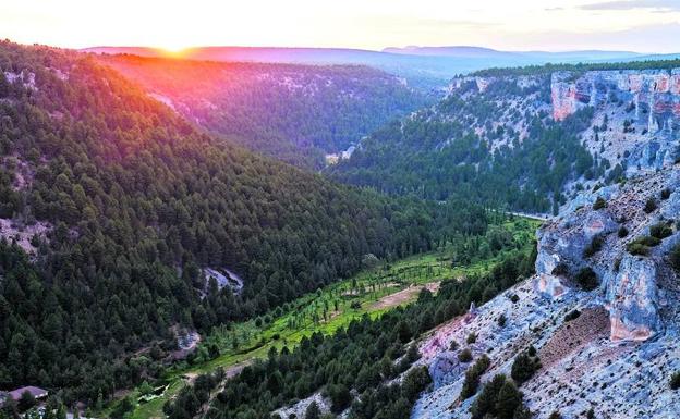 Cañón del Río Lobos. 