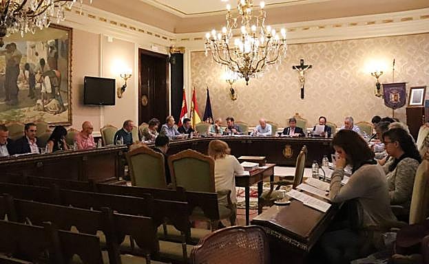 El PP se ha quedado solo en la votación. 