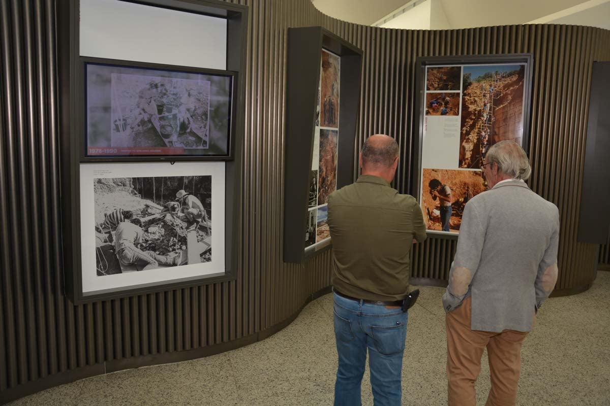 El Museo de la Evolución Humana acoge la exposición temporal sobre el 40 aniversario del inicio del proyecto investigador de Atapuerca.