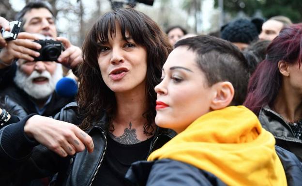 Asia Argento y Rose McGowan.