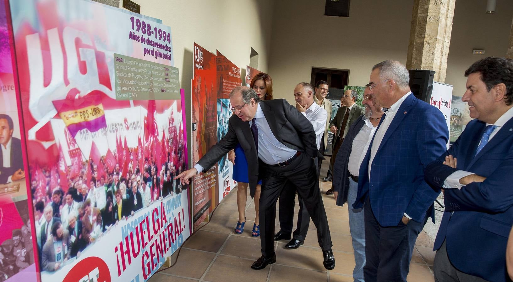 El sindicato celebra el 130 aniversario de su fundación y los 25 años de la constitución de la unión regional de Castilla y León