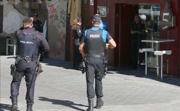 El suceso generó un amplio dispositivo policial. 