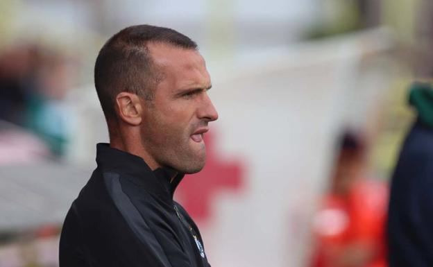 José Mnauel MAteo, técnico del Burgos CF. 