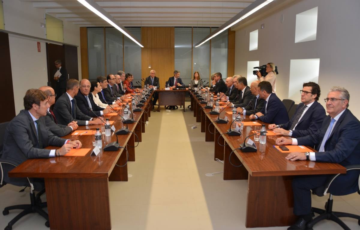 A la reunión han acudido los presientes de todos los Tribunales Superiores de Justicia. 