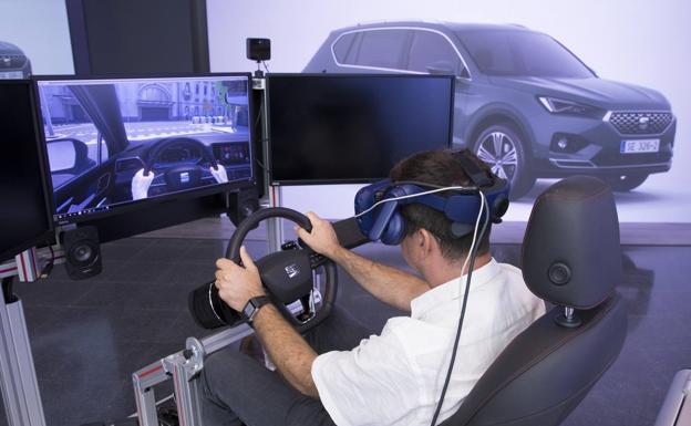 La realidad virtual se utiliza para comprobar las combinaciones de diseño interior, líneas exteriores y aerodinámica.