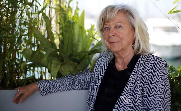 La directora, actriz y guionista de cine alemana Margarethe von Trotta.