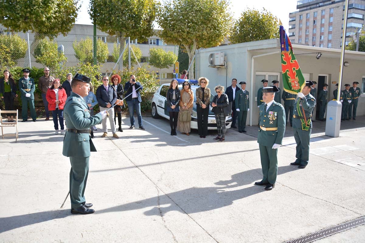La casa cuartel de la Guardia Civil en Burgos acoge los actos del día de la patrona del cuerpo.