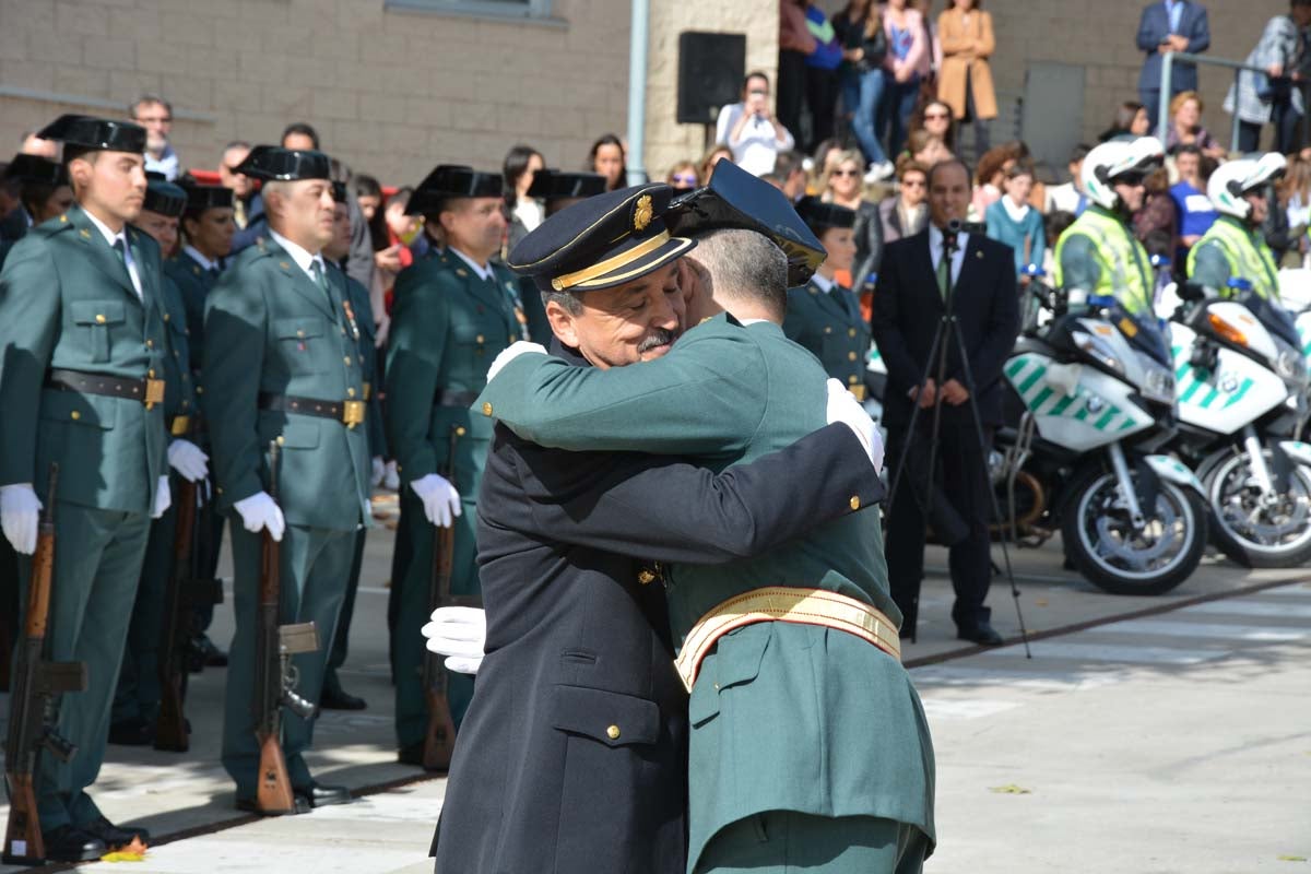 La casa cuartel de la Guardia Civil en Burgos acoge los actos del día de la patrona del cuerpo.