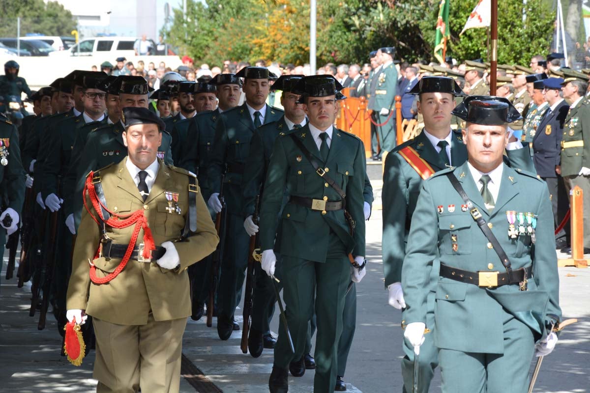 La casa cuartel de la Guardia Civil en Burgos acoge los actos del día de la patrona del cuerpo.