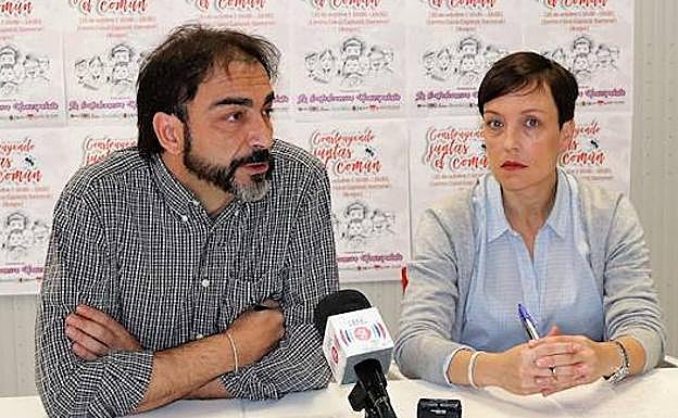 Diego Izquierdo y Berta Pérez de Imagina Burgos. 