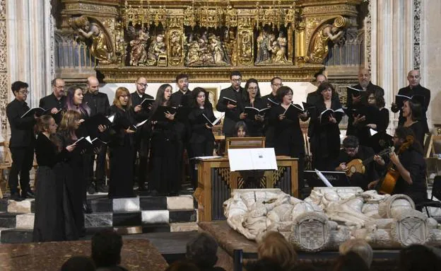 Concierto de 'Burgos Baroque Ensemble' en la Capilla de los Condestables dentro del programa de actos de la La Fundación VIII Centenario de la catedral. 