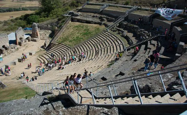 Teatro romano de Clunia. 