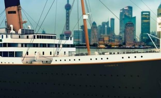 Foto: Recreación del Titanic II a su llegada a Nueva York. Vídeo: Proyecto del Titanic II
