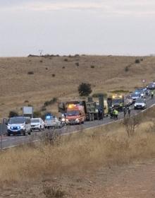 Imagen secundaria 2 - El accidente se ha producido en la carretera que une Salamanca con el municipio de Matilla de los Caños del Río, la local DSA-310.