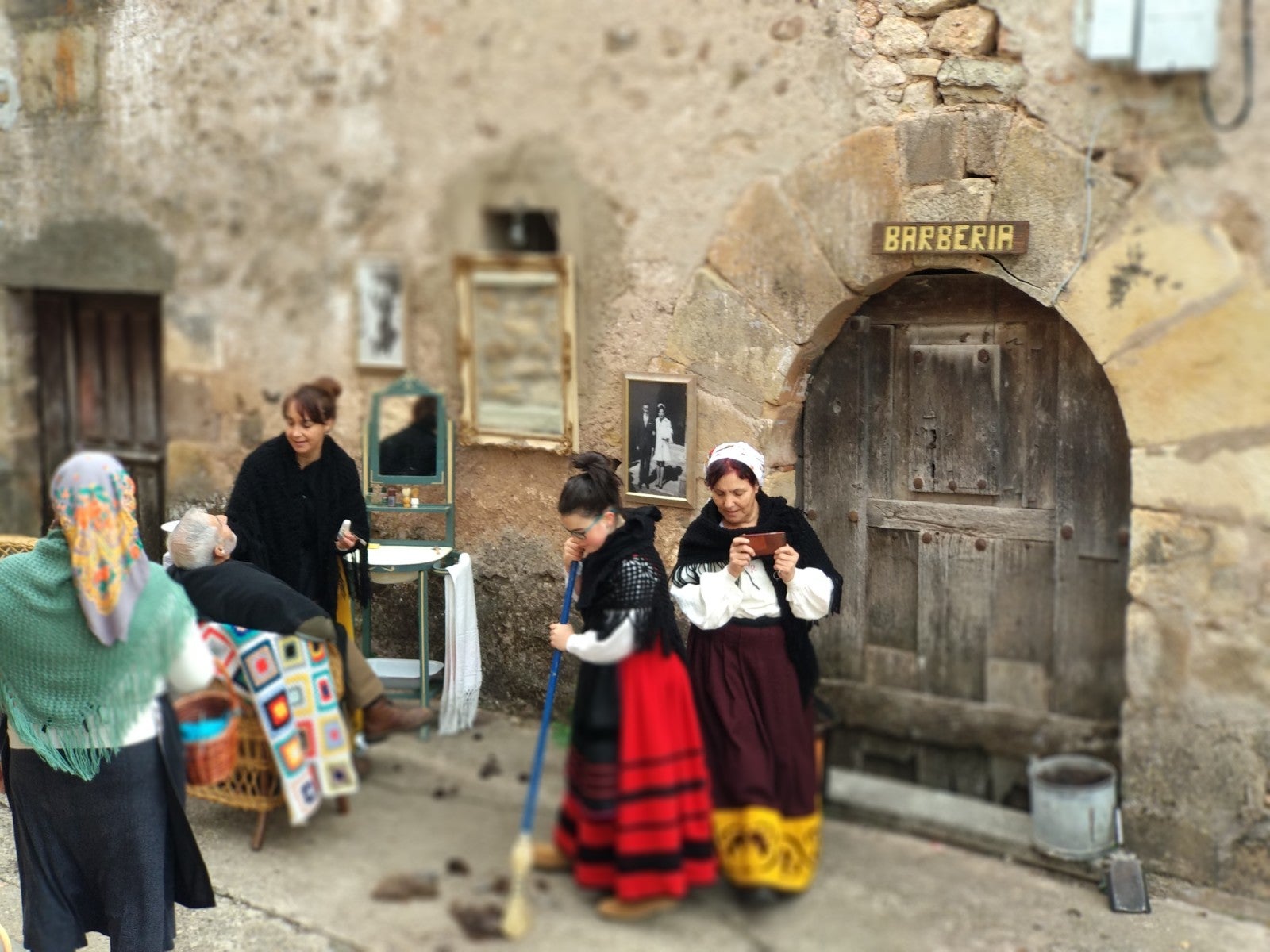 Tolbaños de Arriba recrea el momento de la trashumancia