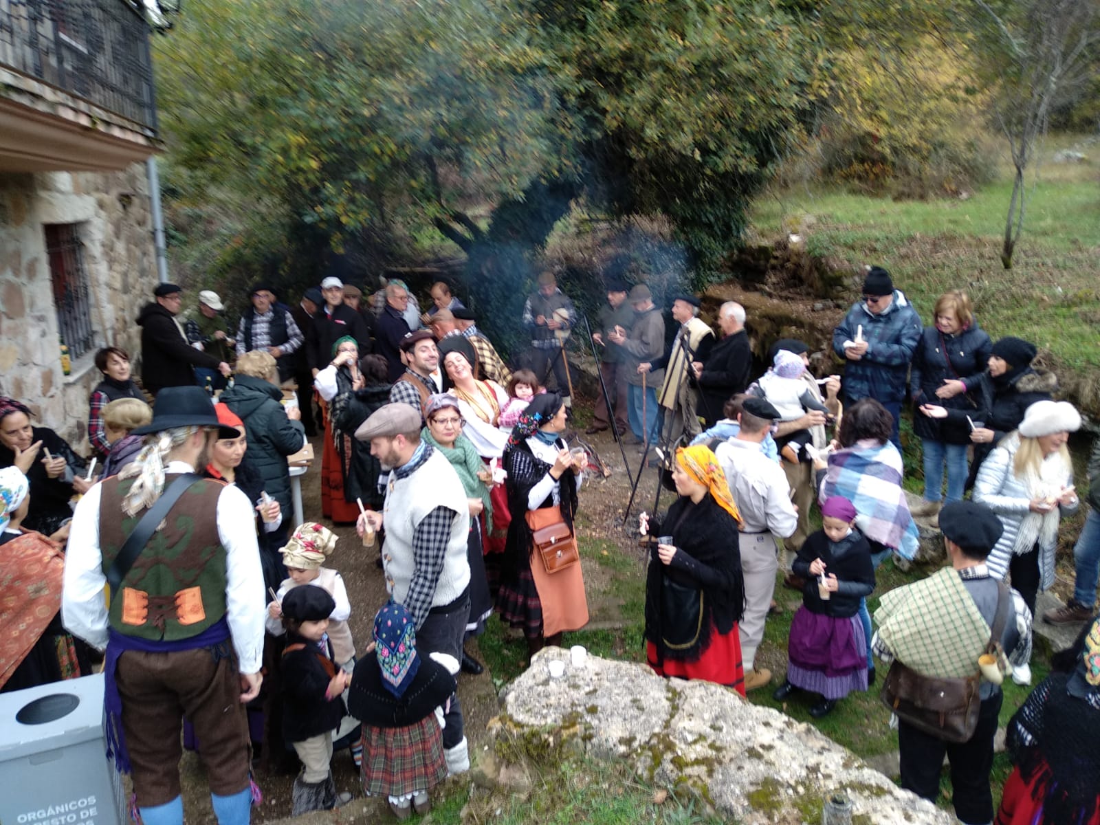 Tolbaños de Arriba recrea el momento de la trashumancia