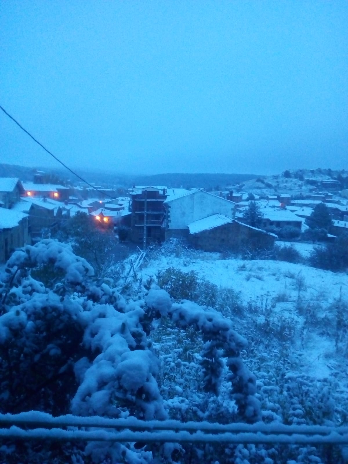 Las temperaturas continúan siendo gélidas estos días pero la alerta por nieve empieza a diluirse
