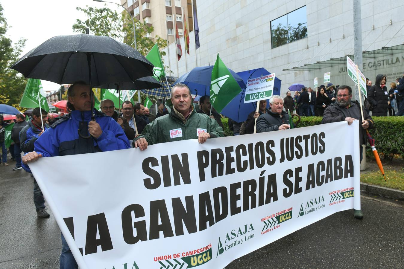 Asaja y UCCL convocan una protesta frente a la Consejería de Agricultura en defensa de unas explotaciones que acumulan 80 millones en pérdidas desde 2016