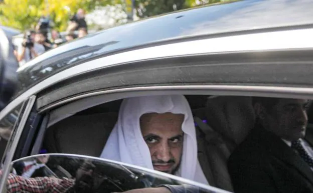 El fiscal general de Arabia Saudí, Saud al Moyeb, se encuentra en Turquía para investigar el asesinato de Khashoggi.