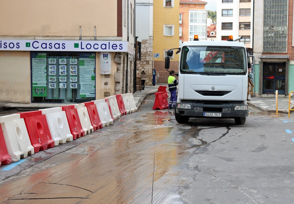 Fotos: Inicio de las obras en Hortelanos