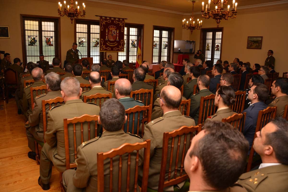 La Subdelegación de Defensa en Burgos reconoce la labor desarrollada en el último año durante un acto institucional.