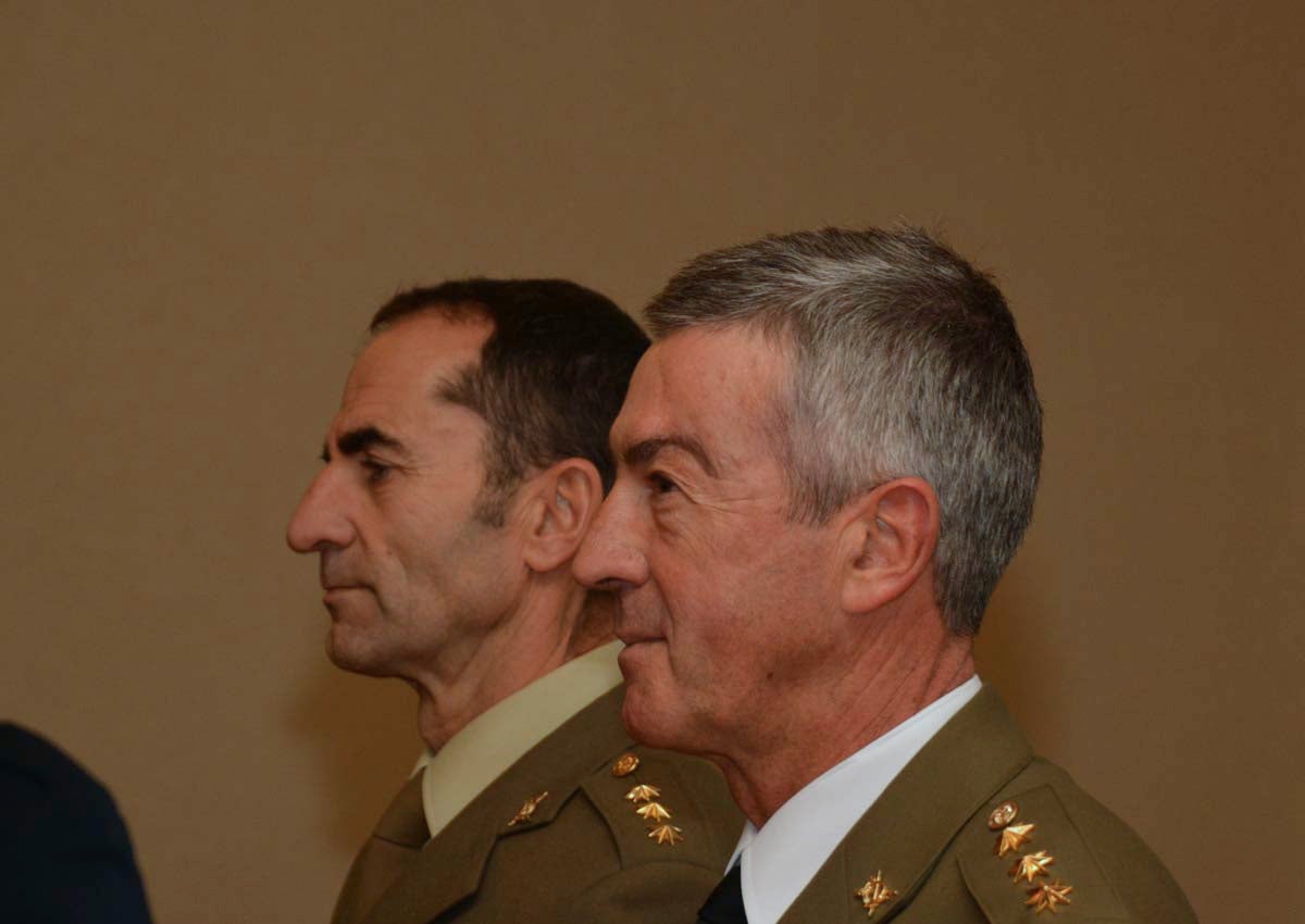 La Subdelegación de Defensa en Burgos reconoce la labor desarrollada en el último año durante un acto institucional.