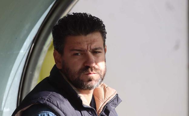 Fernando Estévez, entrenador del Burgos CF. 