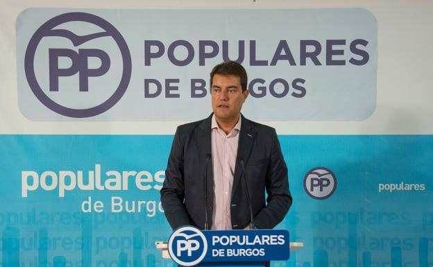 Ángel Ibáñez, portavoz del PP en la comisión de investigación