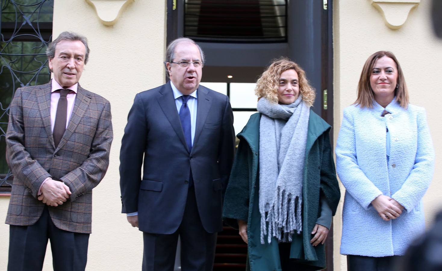 Fotos: Juan Vicente Herrera se reúne en Valladolid con la ministra de Política Territorial y Función Pública, Meritxell Batet